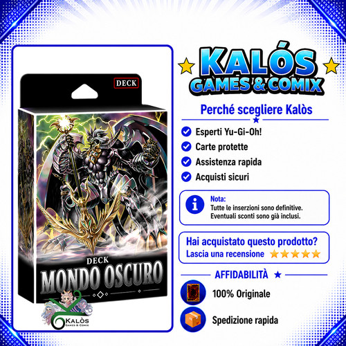 Yugioh mazzo deck mondo - mazzo,