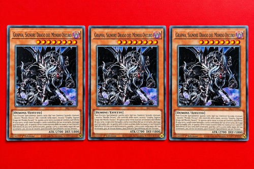 3x grapha signore - yu-gi-oh!,